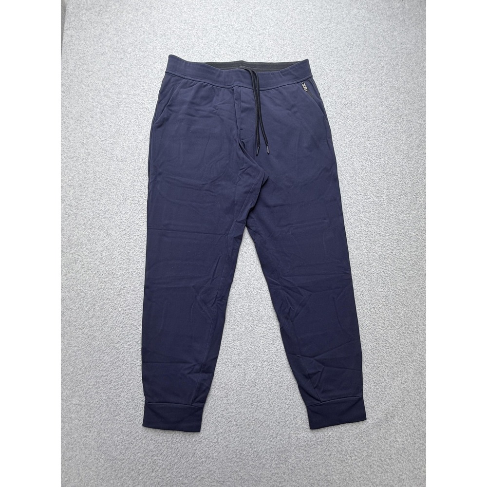 Public Rec All Day Jogger Pants‎ Mens 32 Navy Blue Athletic Stretch Zip Pocket